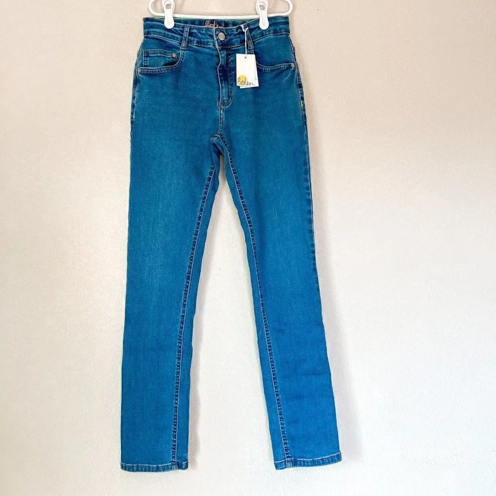 NWT! Boys Boden Adventure-flex Slim Jeans, Size 13Y - Picture 1 of 5